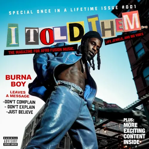 I Told Them… cover