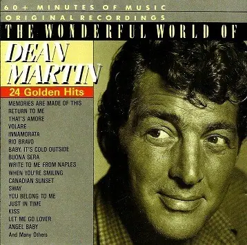 The Wonderful World of Dean Martin: 24 Golden Hits cover