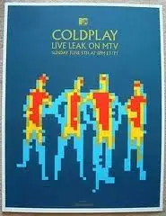 Coldplay Live Leak on MTV cover
