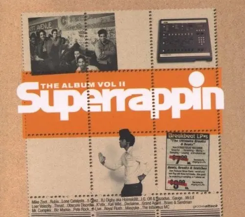 Superrappin', Volume 2 cover