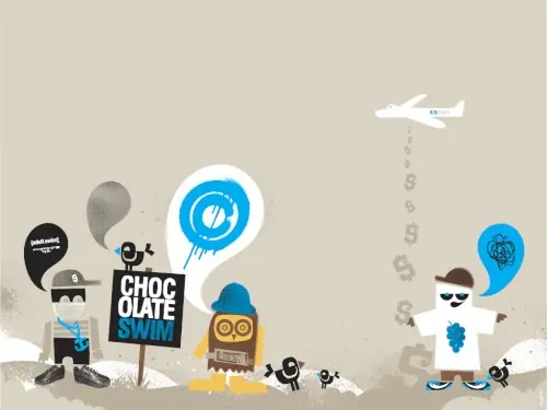 Chocolate Swim cover