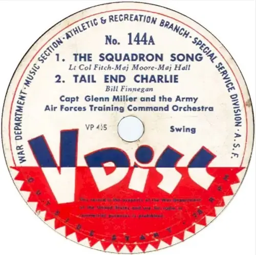 The Squadron Song / Tail End Charlie / Don’t Be That Way / Blue Champagne cover