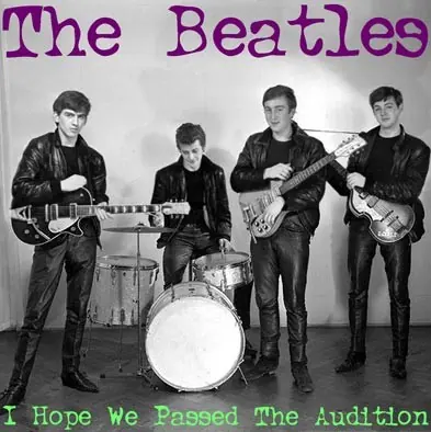 I Hope We Passed the Audition cover