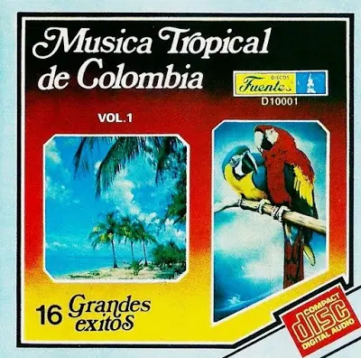 Música tropical de Colombia: 16 grandes éxitos, vol. 1 cover