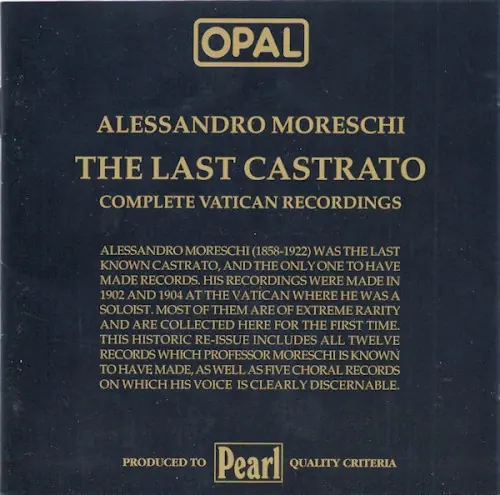 The Last Castrato cover