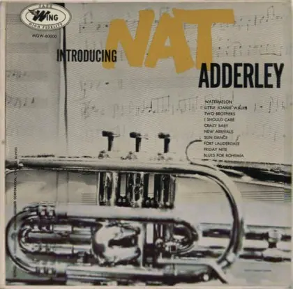 Introducing Nat Adderley cover