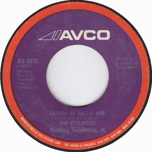 Betcha by Golly, Wow / Ebony Eyes cover