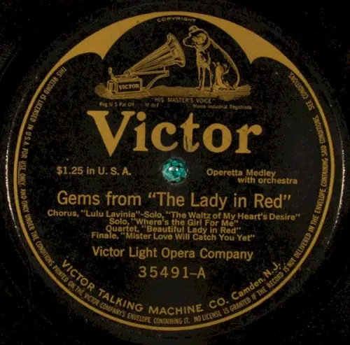 Gems from “The Lady in Red” / They Didn’t Believe Me cover