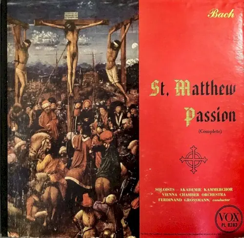 St. Matthew Passion cover