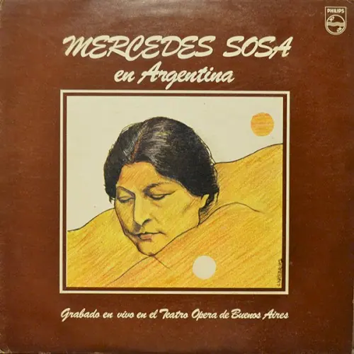 Mercedes Sosa en Argentina cover
