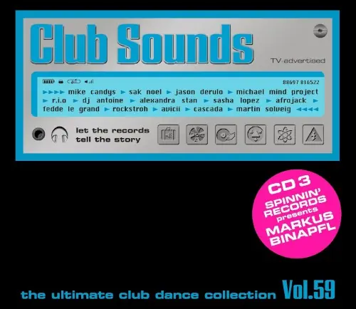 Club Sounds: The Ultimate Club Dance Collection, Vol. 59封面