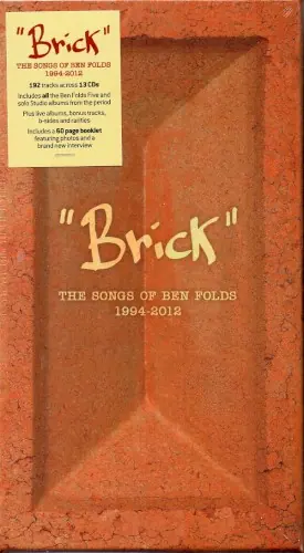 “Brick” The Songs of Ben Folds 1994–2012 cover