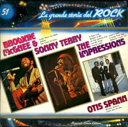 Brownie McGhee & Sonny Terry / The Impressions / Otis Spann (La grande storia del rock) cover