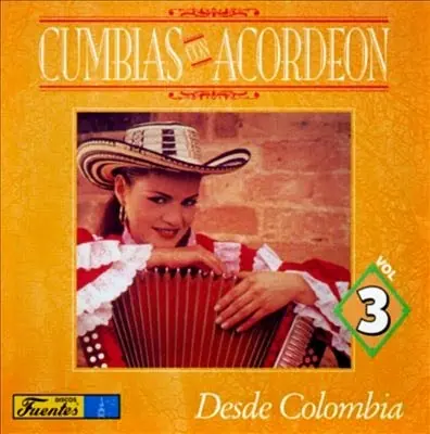 Cumbias con acordeón desde Colombia, volumen 3 cover