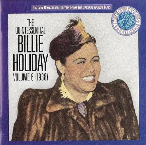 The Quintessential Billie Holiday, Volume 6: 1938 cover