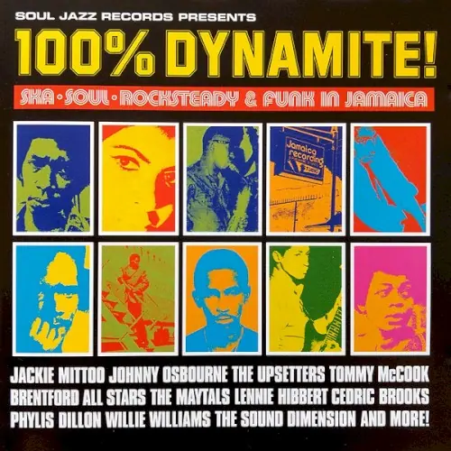 100% Dynamite! Ska, Soul, Rocksteady & Funk in Jamaica cover