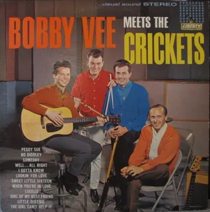 Bobby Vee Meets the Crickets cover