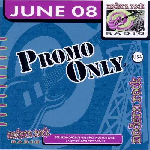 Promo Only: Modern Rock Radio, June 2008 cover