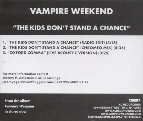 The Kids Don’t Stand a Chance封面